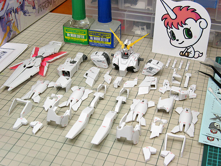 MG ユニコーンガンダム製作