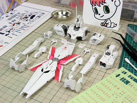 MG ユニコーンガンダム製作