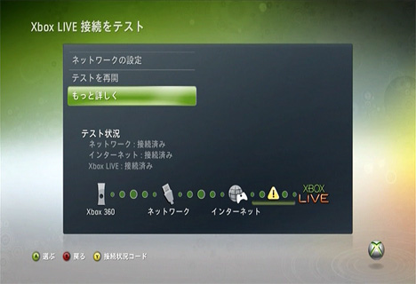 Xbox 360の設定