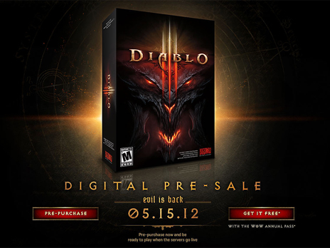 Diablo III DIGITAL PRE-SALE