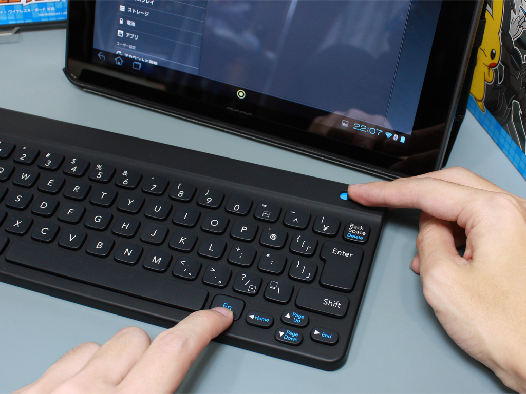 ポケモンキーボードをandroidタブレットで使う