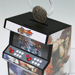『ストリートファイター X 鉄拳』 北米版特典 アーケード筐体型貯金箱